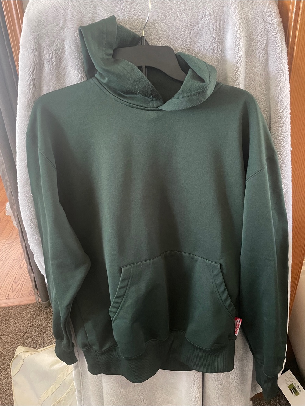 Majestic Dark Green Men's Pullover Hoodie